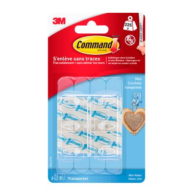 4046711601255-Command -  Pack de 6 crochets et 8 languettes transparents--0