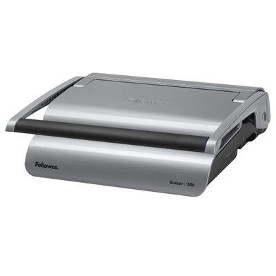 043859651252-Fellowes Quasar +500 - machine à relier / relieuse perforeuse manuelle - perfore 25 feuilles - relie 50--4
