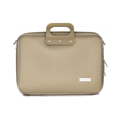 8051406337261-Bombata Business Nylon - Sacoche pour ordinateur portable 15,6" - taupe--0