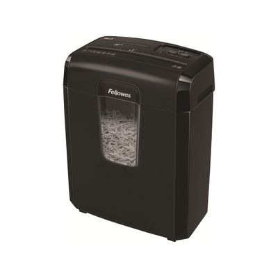 0043859724659-Fellowes Powershred 8C - destructeur de documents coupe croisée  - 8 feuilles - Corbeille 11 litres--0