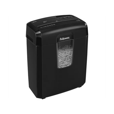0043859724659-Fellowes Powershred 8C - destructeur de documents coupe croisée  - 8 feuilles - Corbeille 11 litres--4