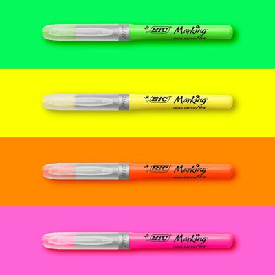 0070330355248-BIC Highlighter Flex - Surligneur - vert--5
