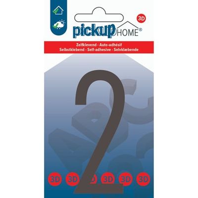 8711234018250-Pickup Home 3D Stockholm - Étiquette autocollante 90 mm - Chiffre 9 - gris--0