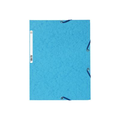 3130630555193-Exacompta Nature Future - Chemise à 3 rabats - A4 - pour 250 feuilles - turquoise-Avant-0