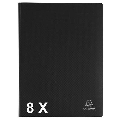 3130632088613-Exacompta Opak - 8 Porte vues - 120 vues - A4 - noir--0