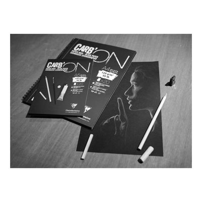 3329689750400-Clairefontaine CARB'ON - bloc encollé - A3 - 20 feuilles-Angle droit-3