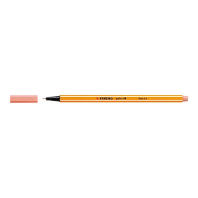 4006381574518-STABILO point 88 - Feutre fin - 0.4 mm - rose blush-Angle gauche-0
