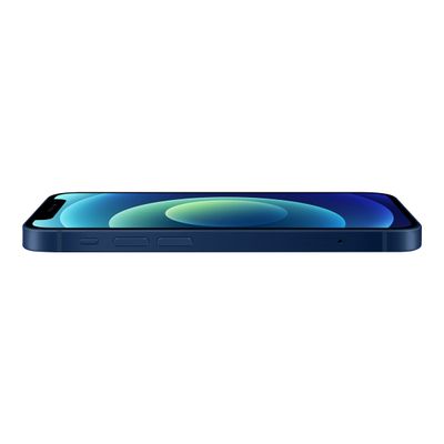 3701083041535-Apple iphone 12 - smartphone reconditionné grade A - 5G - 64 Go - bleu-Gauche-7