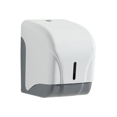 2012346013086-Rossignol - Distributeur de papier toilette - 200 feuilles - blanc-Angle gauche-1