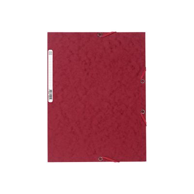 3130630555254-Exacompta Nature Future - Chemise à 3 rabats - A4 - pour 250 feuilles - cerise-Avant-0