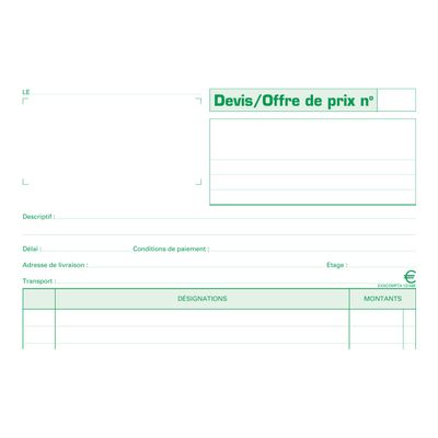 3130630131465-Exacompta - Manifold Carnet de devis/offre de prix - 50 tripli - A4-Intérieur-2