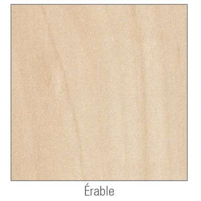 3253310150461-Bureau symétrique 120° IDRA - L185 cm - Pieds blanc - plateau imitation Erable--2
