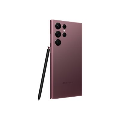 8806092879249-Samsung Galaxy S22 Ultra - Smartphone - 5G - 12/256 Go - bordeaux-Arrière-5