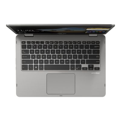 0404051386326-ASUS VivoBook Flip 14 TP401MA EC470XA - Pc portable 14" - Pentium Silver N5030 - 4 Go RAM - 128 Go -Haut-8