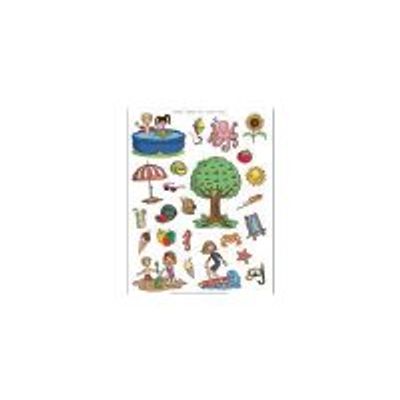 8410782116158-Apli - 3 feuilles gommettes été-Avant-0