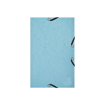 3130630555773-Exacompta Aquarel - Chemise à rabats + 25 fiches bristol 12,5x20 cm (4 couleurs assorties)-Avant-1