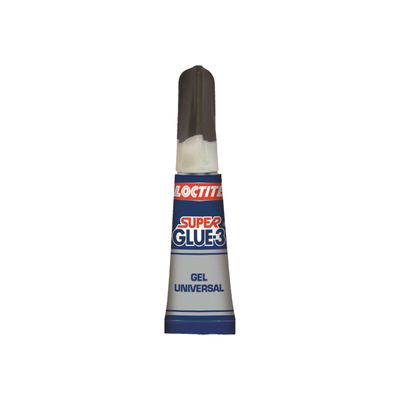 3178040669642-Loctite Super glue 3 - Colle à prise rapide - Transparente - 3 gr-Avant-0
