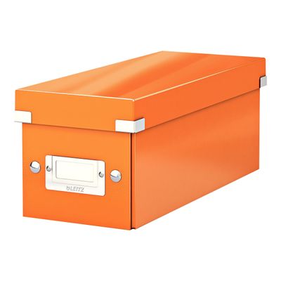 4002432398065-Leitz Click & Store - Boîte de rangement- orange métallisé-Angle droit-0