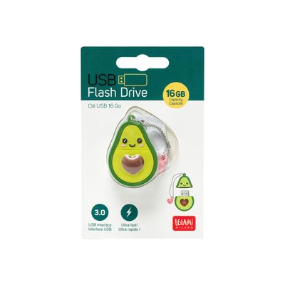 8052461964850-Legami - Clé USB 16 Go - motif avocat-Avant-2