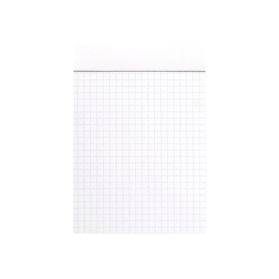 3037920132013-Rhodia Basics - Bloc notes N°13 - 10 x 15 cm - 160 pages - petits carreaux - 80g - blanc-Gros plan-2