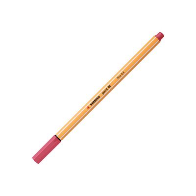 4006381574754-STABILO point 88 - Feutre fin - 0.4 mm - rouge grenadine-Angle gauche-0