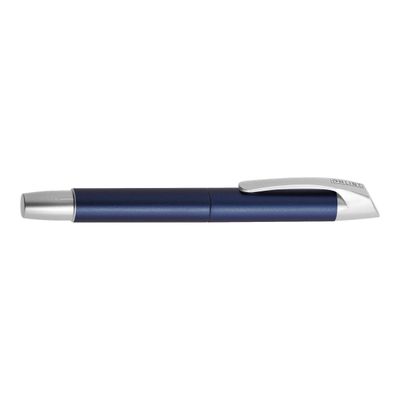 4014421611536-ONLINE YOUNG.LINE Campus - Roller - encre bleue - 0.7 mm - corps bleu-Angle droit-0
