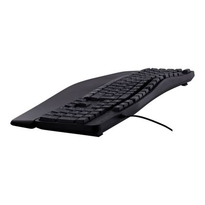 3303170110508-T'nB - clavier filaire ergonomique - Azerty - noir-Arrière-6