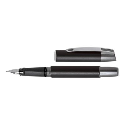 4014421611000-Online Campus - Stylo plume - encre bleue - 0.5 mm - corps noir-Avant-0