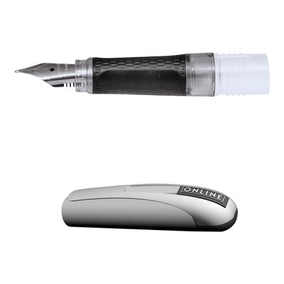 4014421401267-Online College - Plume pour stylo plume - spécial gaucher-Angle gauche-0
