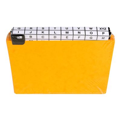 3364220137586-Exacompta - Intercalaires alphabétiques pour boîte à fiches - 24 positions A à Z-Avant-4