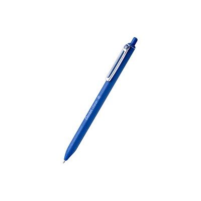 0884851041197-Pentel iZee - Stylo à bille rétractable - bleu - 1 mm - pointe large-Avant-0