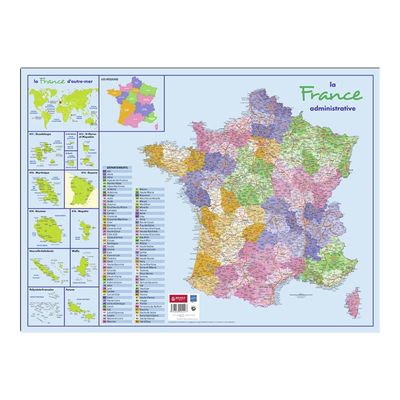 3592930004427-Bouchut - Sous-main France administrative - 40,5 x 55 cm-Avant-0