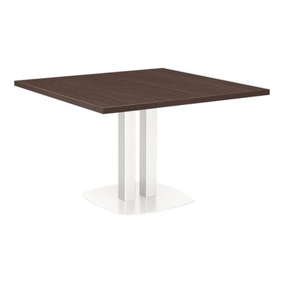 3483600647504-Table de réunion carrée XENON - L115 x H75 x P115 - Chêne royal-Angle gauche-0