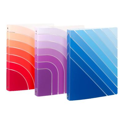 3135252183243-Viquel Chromatic - Classeur 4 anneaux - Dos 35 mm - A4 - pour 250 feuilles - disponible en -Angle gauche-0