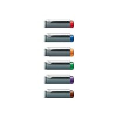 4007817036747-STAEDTLER pigment liner - Pack de 6 Feutres fins - 0.3 mm - couleurs assorties-Gros plan-1