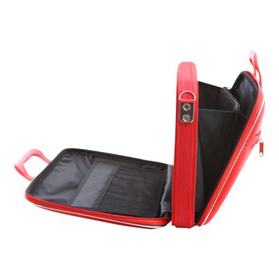 8051406337247-Bombata Business Nylon - Sacoche pour ordinateur portable 15,6" - rouge-Droite-4