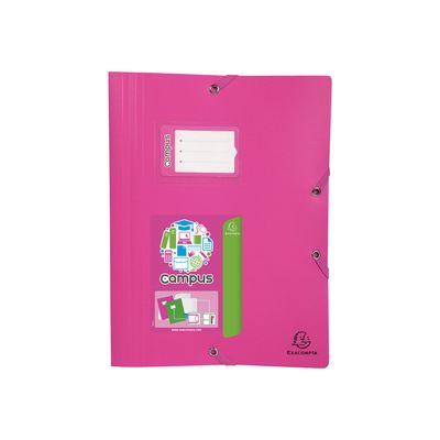 3130630555612-Exacompta Campus Neon - chemise à 3 rabats-Avant-4