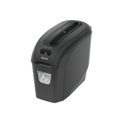5028252388078-Rexel Prostyle+ 5 - destructeur de documents coupe croisée - 5 feuilles - Corbeille 7,5 lit-Angle droit-2