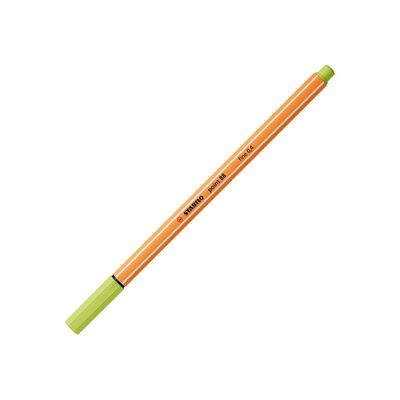4006381579452-STABILO point 88 - Feutre fin - 0.4 mm - citron vert-Angle gauche-0