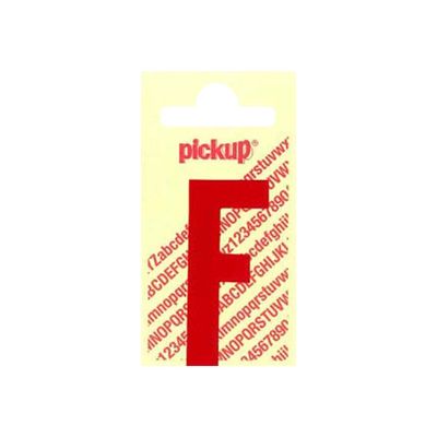 8711234223050-Pickup - Étiquette autocollante - 90 mm - Lettre F - rouge brillant-Avant-0