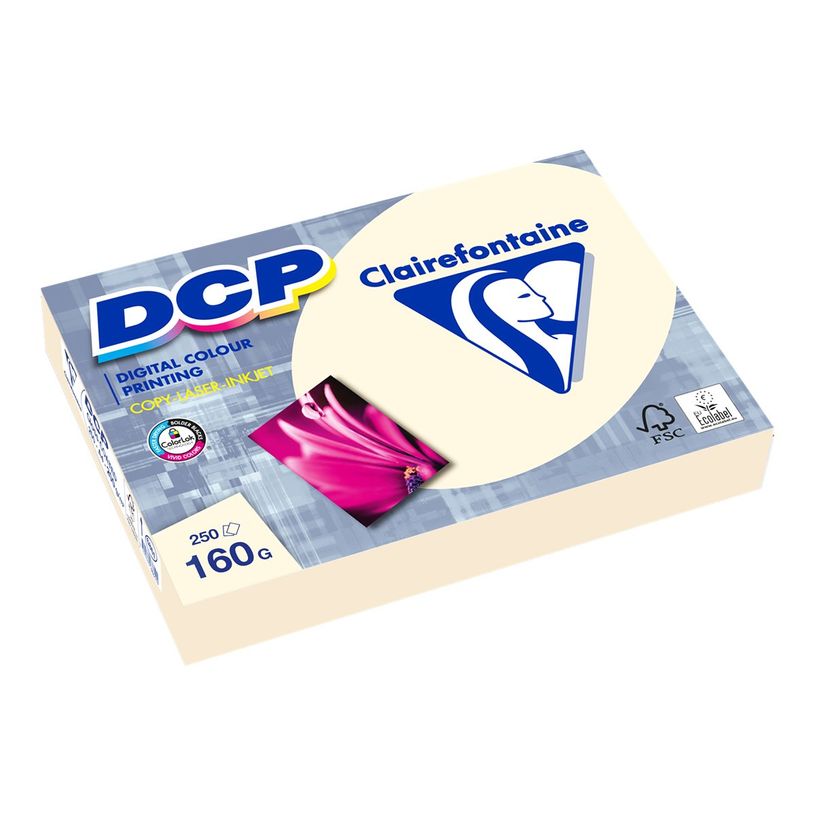0400000068268-Clairefontaine DCP - Papier couleur - A4 (210 x 297 mm) - 160 g/m² - Ramette de 250 feuilles --P_6826_1-0