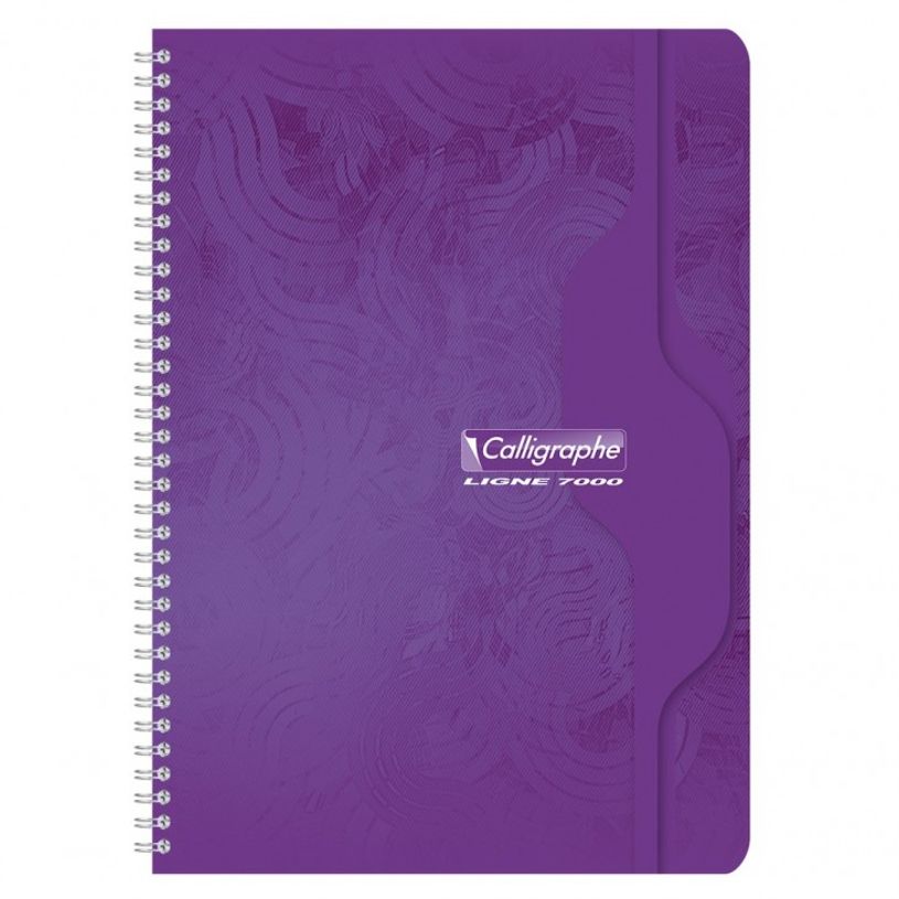 3210330024066-Calligraphe 7000 - Cahier reliure intégrale 21 x 29.7 cm - 100 pages - grands carreaux (Seyes)-P_9406_1-0