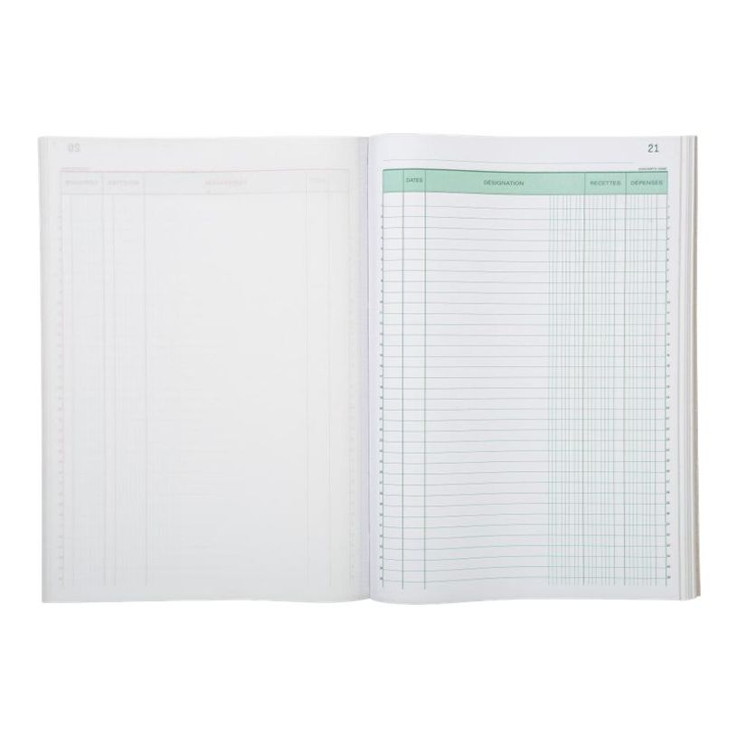 3130632135003-Exacompta - 5 Manifolds Carnets de recettes/dépenses - 50 dupli - A4-P_13500_4-1