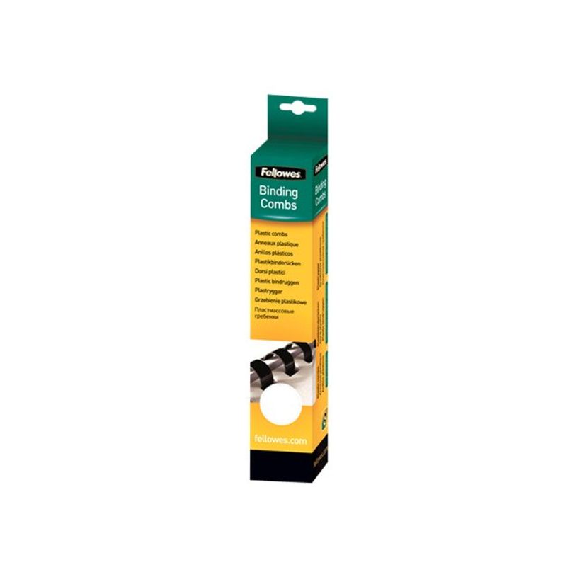 077511533082-Fellowes - 25 anneaux de reliure en plastique - 10 mm - jusqu'à 55 feuilles - blanc-P_53308_1-0