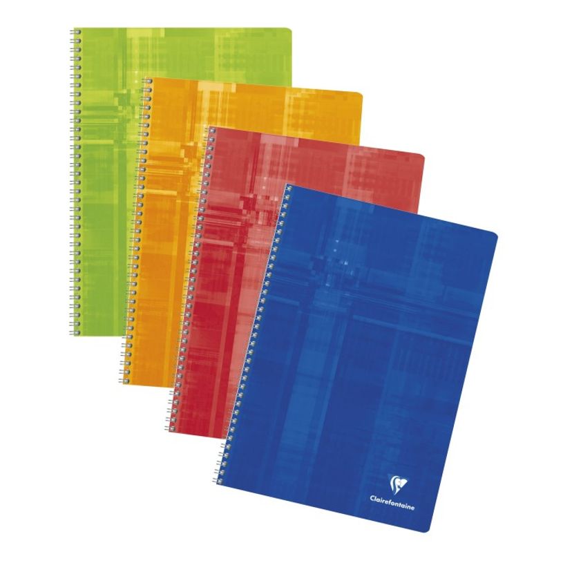 3210330094076-Clairefontaine - Cahier à spirale A4 (21x29,7 cm) - 100 pages - petits carreaux (5x5 mm) - disponible -P_68142_1-0