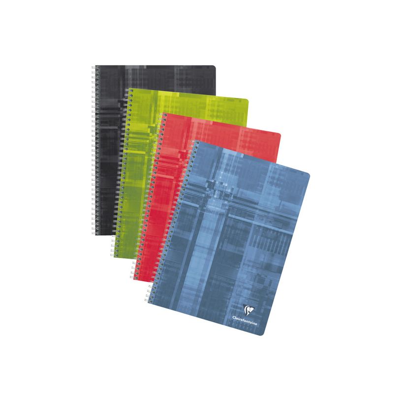 3329680681611-Clairefontaine - Cahier à spirale A4 (21x29,7 cm) - 180 pages - grands carreaux (Seyes) - disponible -P_68161_6-0