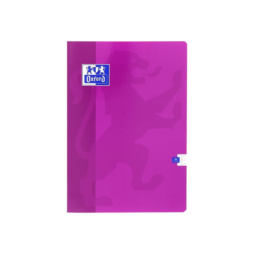 3020122873433-Oxford - Cahier A4 (21x29,7 cm) - 96 pages - grands carreaux (Seyes) - disponible dans différ-P_81771_8-7