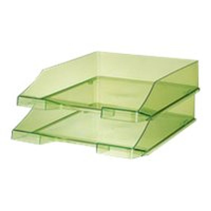 4012473012653-HAN - Corbeille à courrier - vert transprent-P_102627_1-0