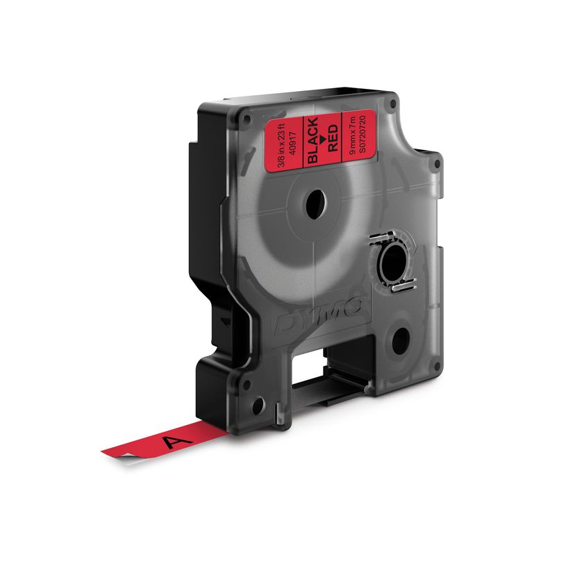 5411313409179-Dymo D1 - Ruban d'étiquettes auto-adhésives - 1 rouleau (9 mm x 7 m) - fond rouge écritur-P_1040917_6-1