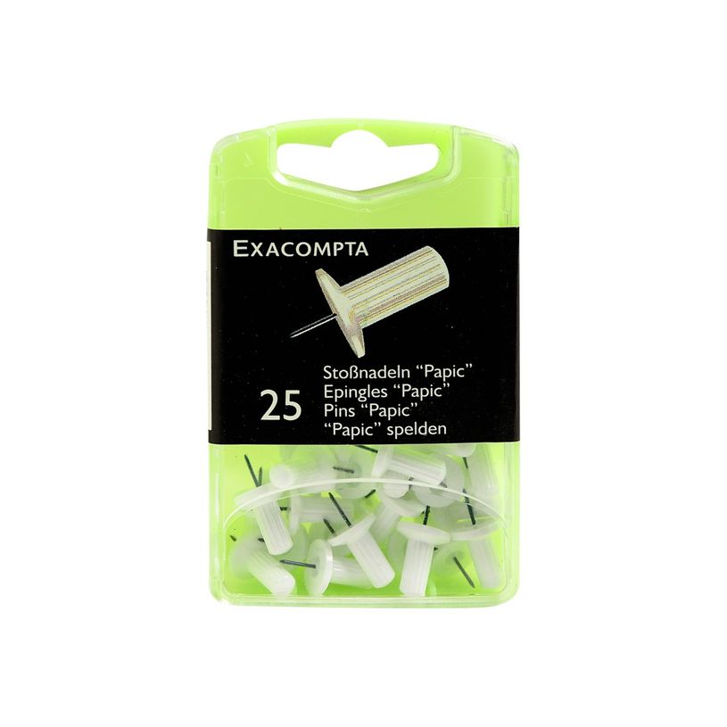 3364220149008-Exacompta - 25 Épingles papic - 10 mm -blanc-P_149000_2-1